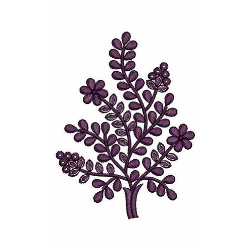 Pine Tree Embroidery Design 21271