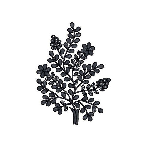 Oak Tree Embroidery Design 21272