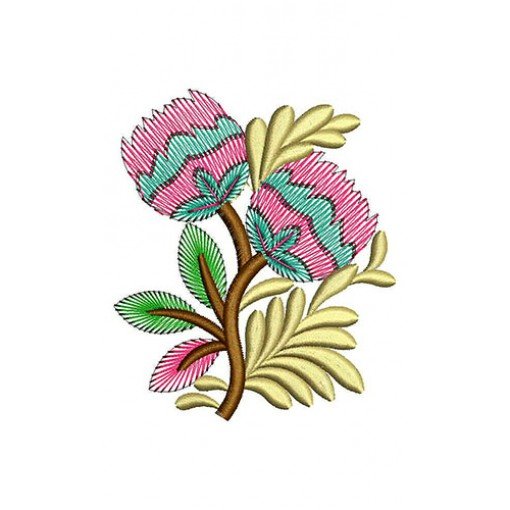 Attractive Applique Embroidery Design 21338