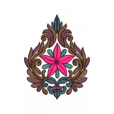 Russian Folk Flower Embroidery Design 21355