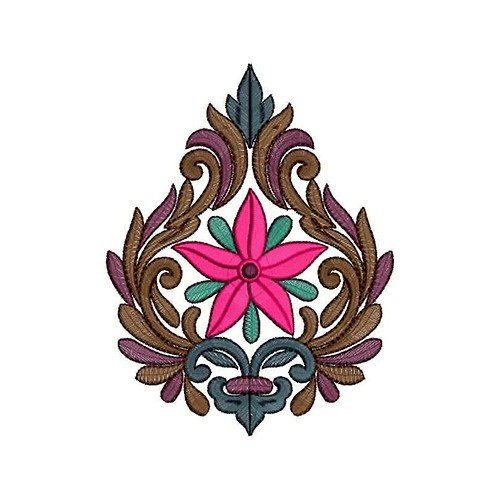 Russian Folk Flower Embroidery Design 21355