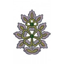 Flower Quilt Embroidery Design 21357