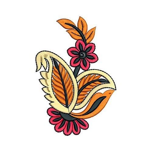 Allamanda Flower Embroidery Design 21391