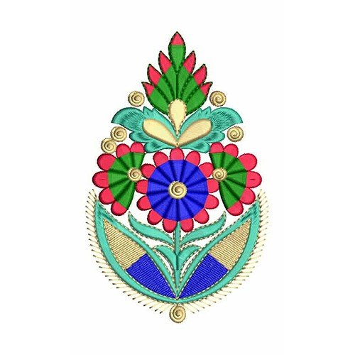 China Supplier Nice Applique Embroidery Design 21397
