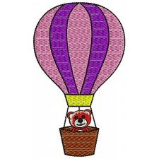 Hot Air Balloon Flying With Teddy 21420