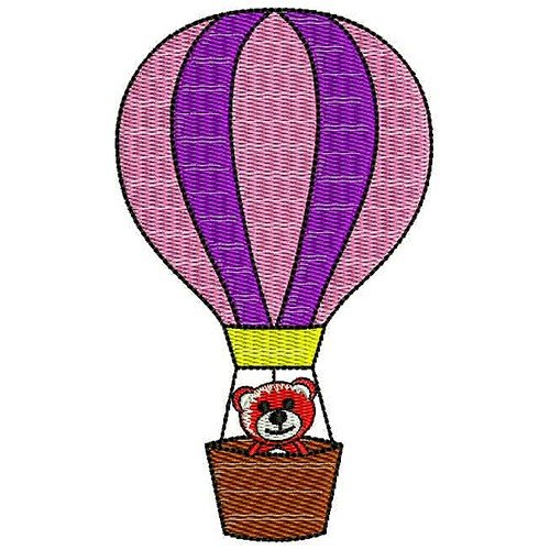 Hot Air Balloon Flying With Teddy 21420