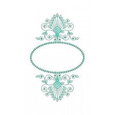 Kerala New Stylish Patch Embroidery Design 21450
