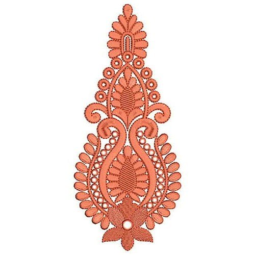 Attractive Indian Style Patch Embroidery Design 21456