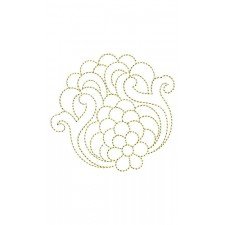 Kerala Latest Cutwork Applique Embroidery Design 21466