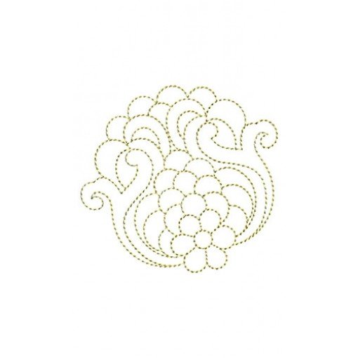 Kerala Latest Cutwork Applique Embroidery Design 21466