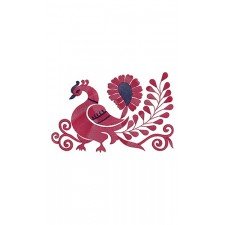 kerala Royal Peacock Patch Embroidery Design 21468