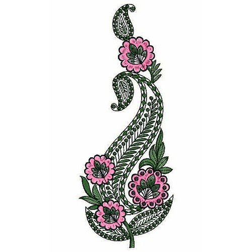 Kerala Unique Patch Embroidery Design 21507