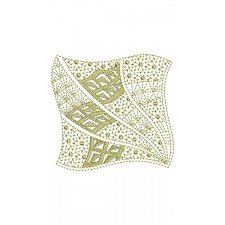 India Square Patch Embroidery Design 21529