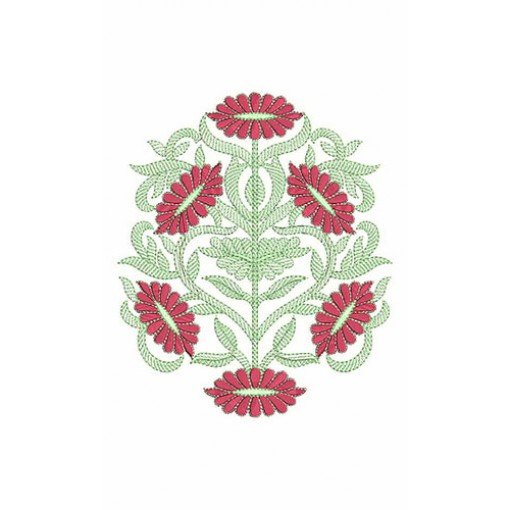 Kerala Attractive Applique Embroidery Design 21530