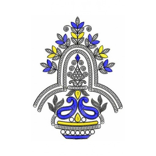 Temple Style Antique Embroidery 21588