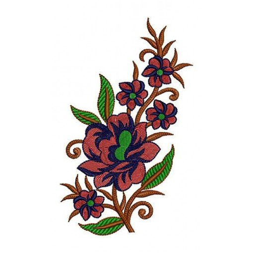 Dulha Dulhan Clothing Patch Embroidery Design 21659