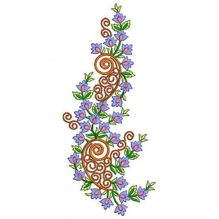 Sea Wawes Tree Embroidery Design 21703