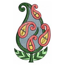 Group Paisley Embroidery Design 21731