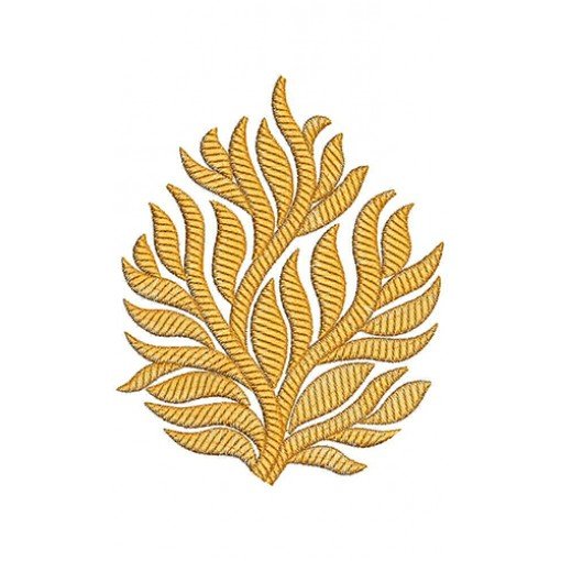 Fire Tree Embroidery Design 21740