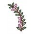 Flower with Branch Embroidery Design 21773