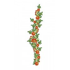 Dress Decorations Vintage Floral Patch for  Embroidery Design 21859