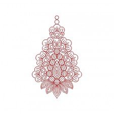 Mauritius Kamej Embroidery Design 21872