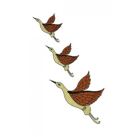 Birds Embroidery Design 21877