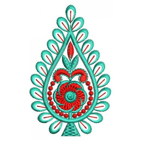 Leaf Embroidery Design 21908