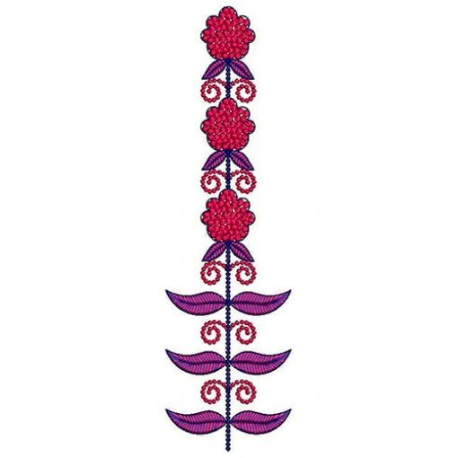 Medium Large Small Size Embroidery Design 21913