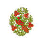 Parrot Machine Embroidery Design 21921