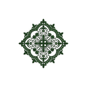 International Folklore Embroidery Design 21923