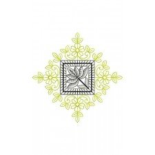 Collection Japanese Lotus Embroidery Design 21998