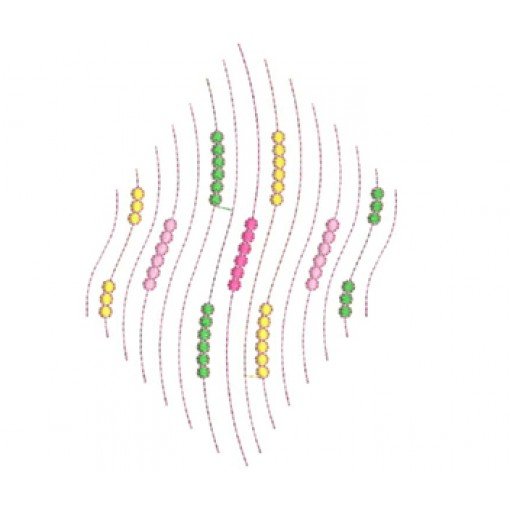 Machine Embroidery Square Applique Pattern