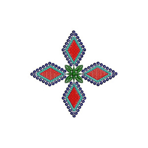 Church Cross Embroidery Design 22007