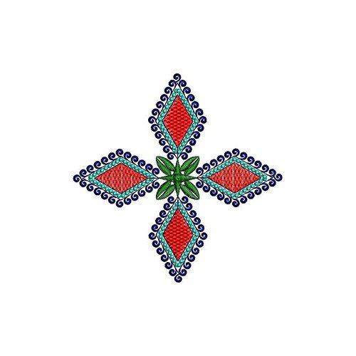 Church Cross Embroidery Design 22007