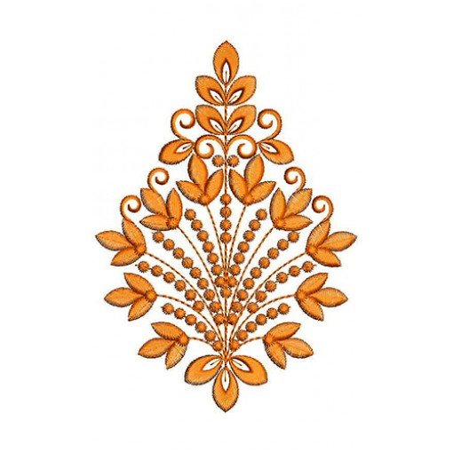 Traditional Mexican Costume Patch Embroidery Design 22025