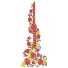 Traditional Russian Floral Embroidery Design 22044