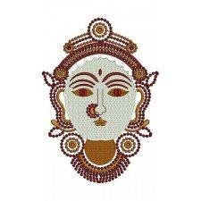 Maa Durga Embroidery Design 22068