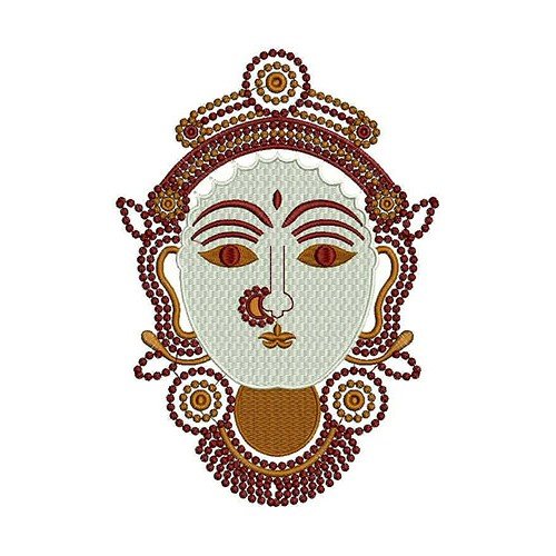 Maa Durga Embroidery Design 22068