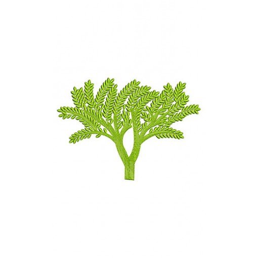 Tree Applique Embroidery Design 22079