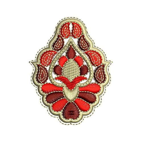 Costa Rica Patch Embroidery Design 22085