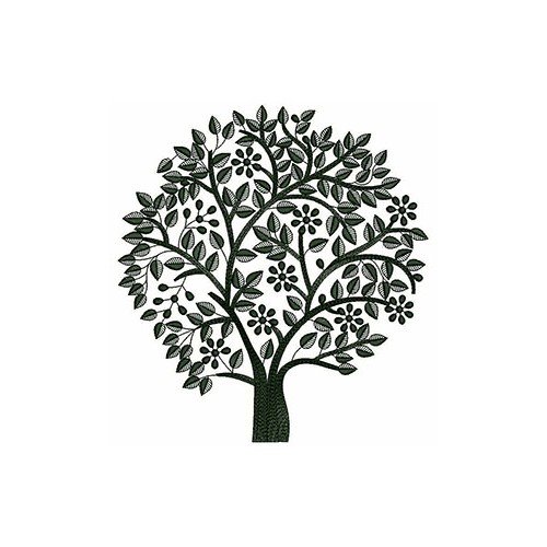 Tree Patch Embroidery Design 22121