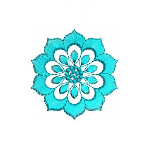 Applique Embroidery Design 22196