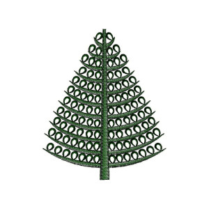 Christmas Applique Embroidery Design 22197