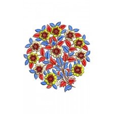 Applique Embroidery Design 22200