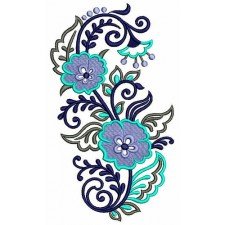 Traditional Dutch Attire Embroidery Design 22254