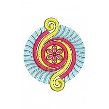 Applique Embroidery Design 22276