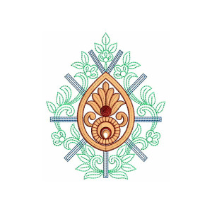 Applique Embroidery Design 22277