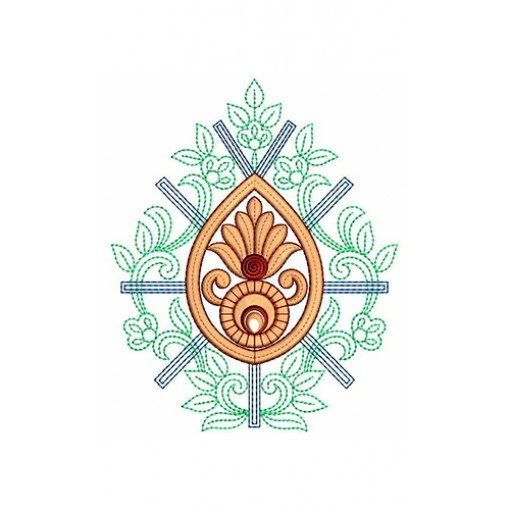 Applique Embroidery Design 22277