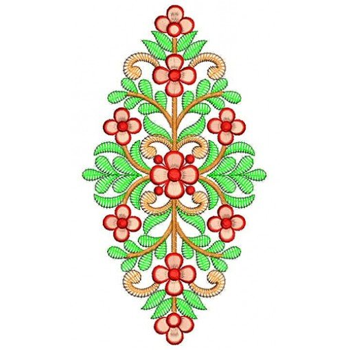 Applique Embroidery Design 22297